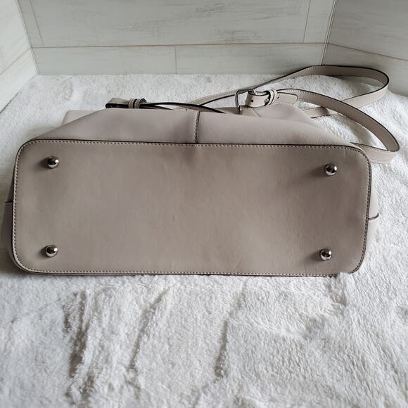 Bostanten Nevin Structured Leather Shoulder Tote Bag - Picture 3 of 12